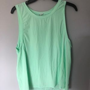 Green Lululemon Workout Tank